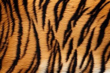 Fototapeta premium Top view photo of a tiger pattern clothing wildlife apparel.