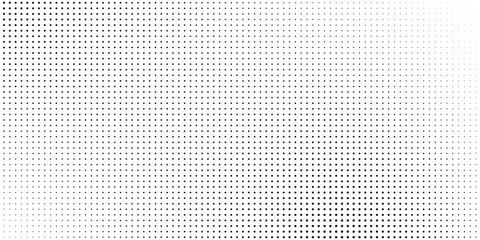 Halftone gradient. Dotted gradient, smooth dots spraying and halftones dot background seamless horizontal geometric pattern vector template set.