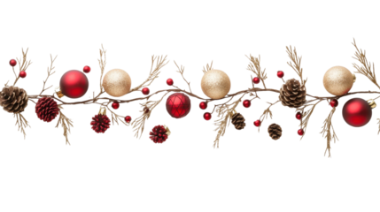 Red and black Christmas background with ripe red berries and currants on a snowy branch, creating a festive and healthy holiday decoration with fresh fruit and winter vibes