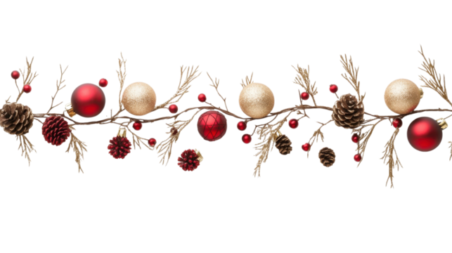 Red and black Christmas background with ripe red berries and currants on a snowy branch, creating a festive and healthy holiday decoration with fresh fruit and winter vibes