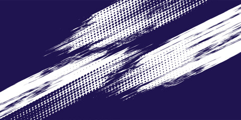 Dots halftone color pattern gradient texture with technology digital background. Dots pop art comics with summer background.