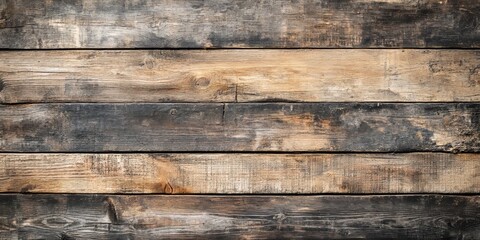 Fototapeta premium Wood grungy background featuring ample space for your design, perfect for creative projects. This wood grungy background enhances your design possibilities with its rustic texture.