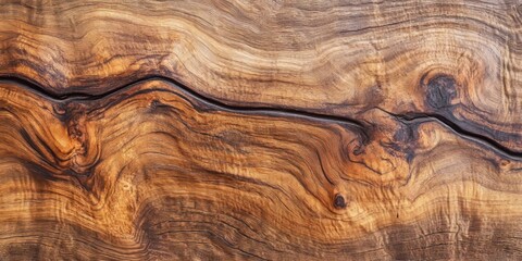 Natural wood surface background showcasing the unique textures and patterns found in natural wood. This natural wood surface provides a warm and organic feel ideal for various designs.