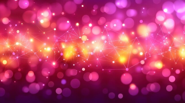 A high-tech science and technology background featuring quantum particles, complex math equations, and glowing tech elements, ideal for futuristic scientific concepts.