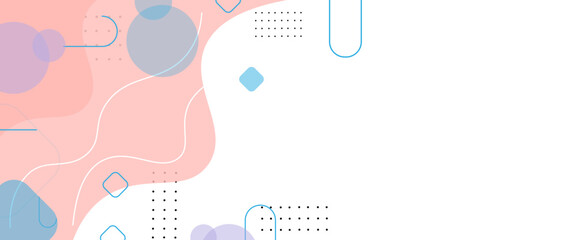 Absract vector minimal wallpaper. Pastel color