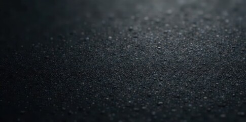 Intense black paper, uneven surface with slight sheen, high contrast, art, shadow