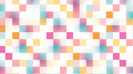Seamless Checkered Pattern on Transparent Background for Versatile Design Use
