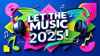 Let the Music In 2025 A vibrant New Years music celebration