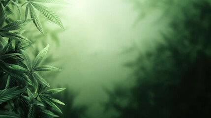 Naklejka premium research Cannabis Marijuana hemp, tetrahydrocannabinol THC in cannabinoid causing the high and intoxication therapeutic effects in lab