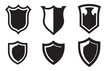 Shield Silhouette Bundle for Crafting