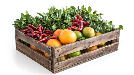 Fresh and Flavorful Asian Greens. Healthy Eating concept