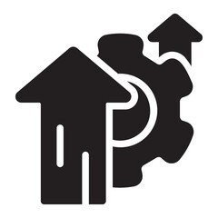 productivity glyph icon