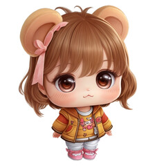 Cute doll image