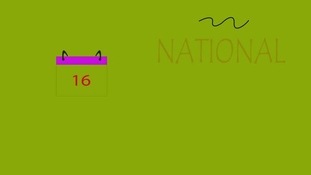 Illustration text National Nothing Day
