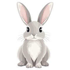 Obraz premium Rabbit illustration animal bunny vector