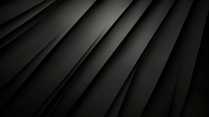 Obraz premium Abstract Black Texture with Subtle Shadows and Hints of Darkness