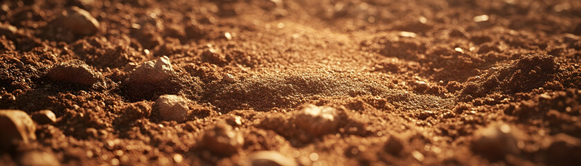 Brown Soil Texture Background Image