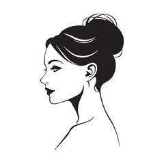 woman's day vector silhouette