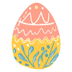 Easter egg pattern illustration celebration vector