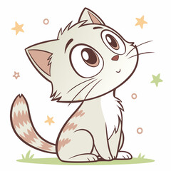 cat vector design