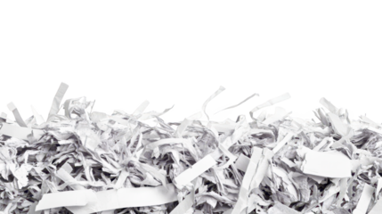 Abstract composition, shredded paper strips scattered on a dark background shredded ,get rid of office documents ,personal information