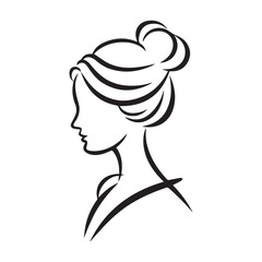 woman's day vector silhouette