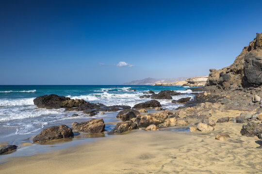Coast in Jandia Nature Reserve. It is situated in the township o