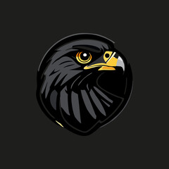 eagle head vector