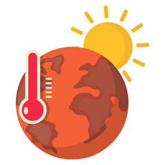 Global Warming Illustration