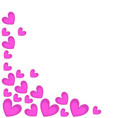 Pink Heart Graphic for Love Corner