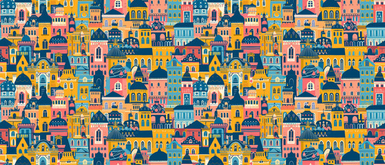 Fototapeta premium seamless repeating pattern graphic