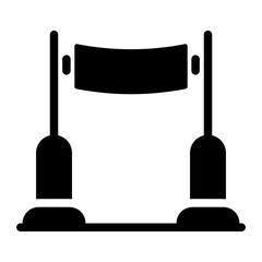 priority gate Solid icon