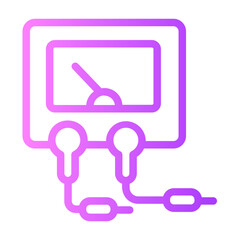 voltmeter gradient icon