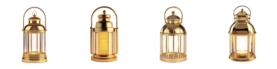 Elegant antique brass and glass lantern with warm glowing flame creating a cozy and inviting ambiance  Suitable for indoor or outdoor use