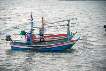 Fototapeta premium transport ship on the sea