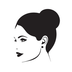 woman's day vector silhouette