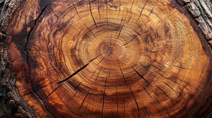 abstract nature wood cut background with tree rings