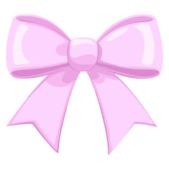 Purple bow ribbon accessories accessory embellishment vector