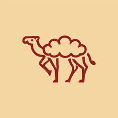Cloud camel logo