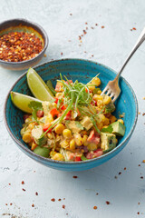 Corn and Spring Onion Salad
