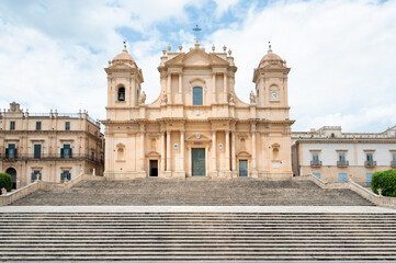 Cathedral San Nicolò Noto in Sicily