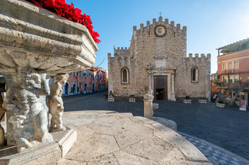 Cathedral of Taormina in Sicily