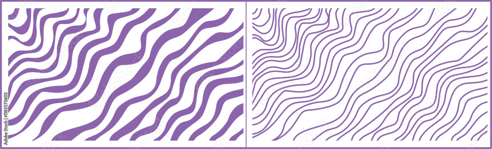 Poster abstract transverse lines seamless texture background. abstract wave lines