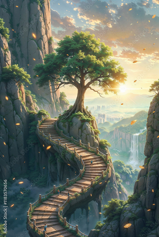 Poster path to the tree of life generative ai
