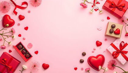 Background of valentine gift