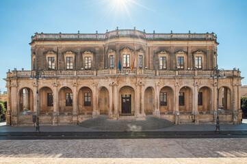 Ducezio Palace in Noto Sicily