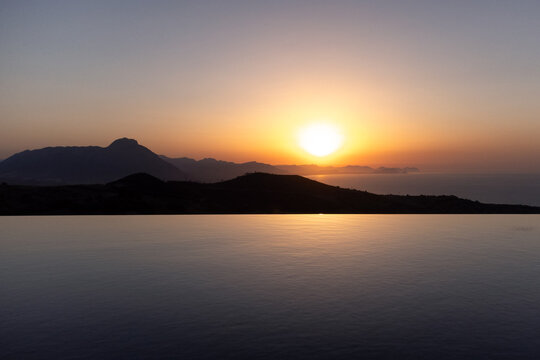 Sunset from Collesano - Sicily