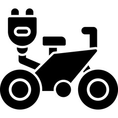 Electric Bike Icon