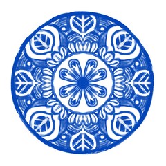 Hand drawn floral design with textured line. botanical, natural theme. for decoration, wallpaper, background, home decor, ceramic, fabric, tile.