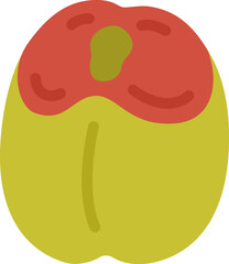 梅のアイコンのイラスト